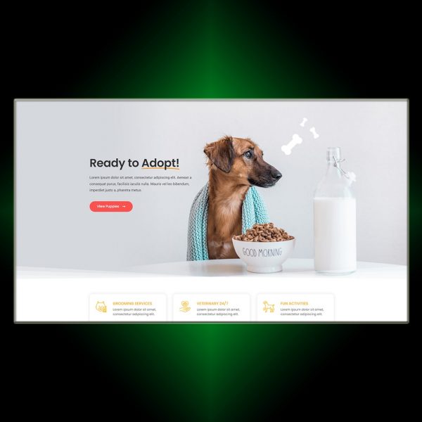 Сайт для ветеринарної клініки